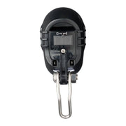 Axa Echo15 koplamp met 15 lux dynamo, heldere fietsverlichting met stevige behuizing en bevestigingsband.