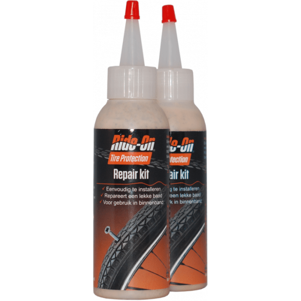 Ride-On Ride-On bandensealant fles voor banden, 2x 125 ml, dicht en beschermend voor autobanden.