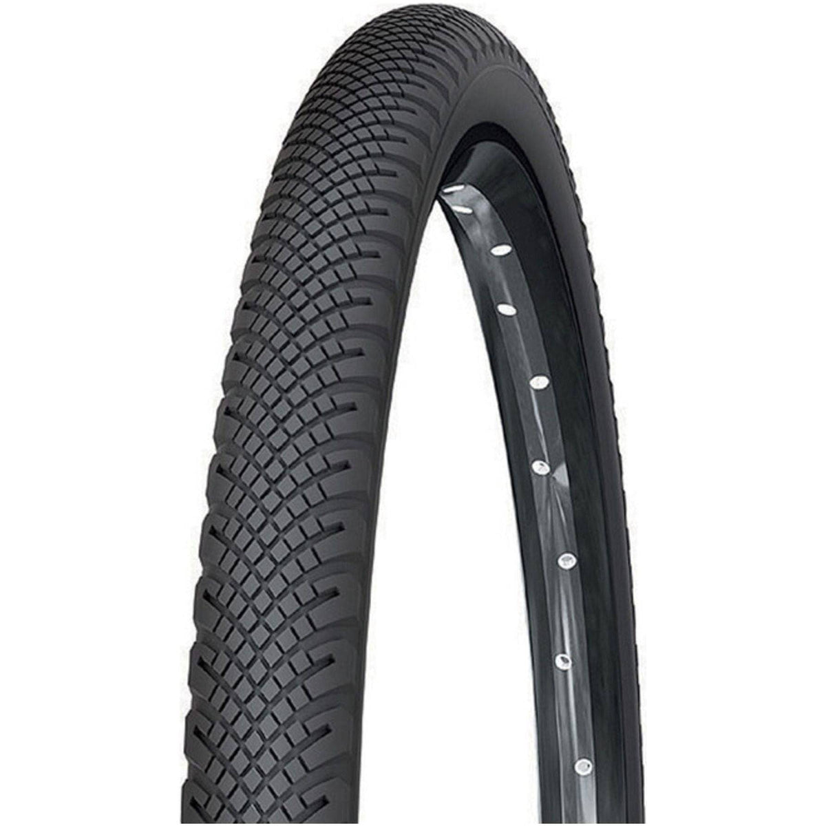 Michelin buitenband 26" Country Rock 47-559 zwart voor stadsfiets, stevige banden voor comfortabel stadsgebruik