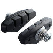 Shimano R50T2 (BR-4600) velgremblokset met 5 paar remblokjes voor Tiagra en Sora remmen, zichtbaar in de afbeelding