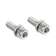 Promax mechanische remklauw voor remschijf van 160 mm en 140 mm, geschikt voor diverse fietsen, met reparatieonderdelen.