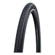 Schwalbe Marathon Smartguard 28-inch E-bike buitenband met reflectie en extra bescherming, geschikt voor elektrische fietsen.