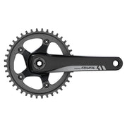 Sram Rival1 Gxp racefiets crankstel met 42T kettingblad, zwart, snel en lichtgewicht voor wielrennen