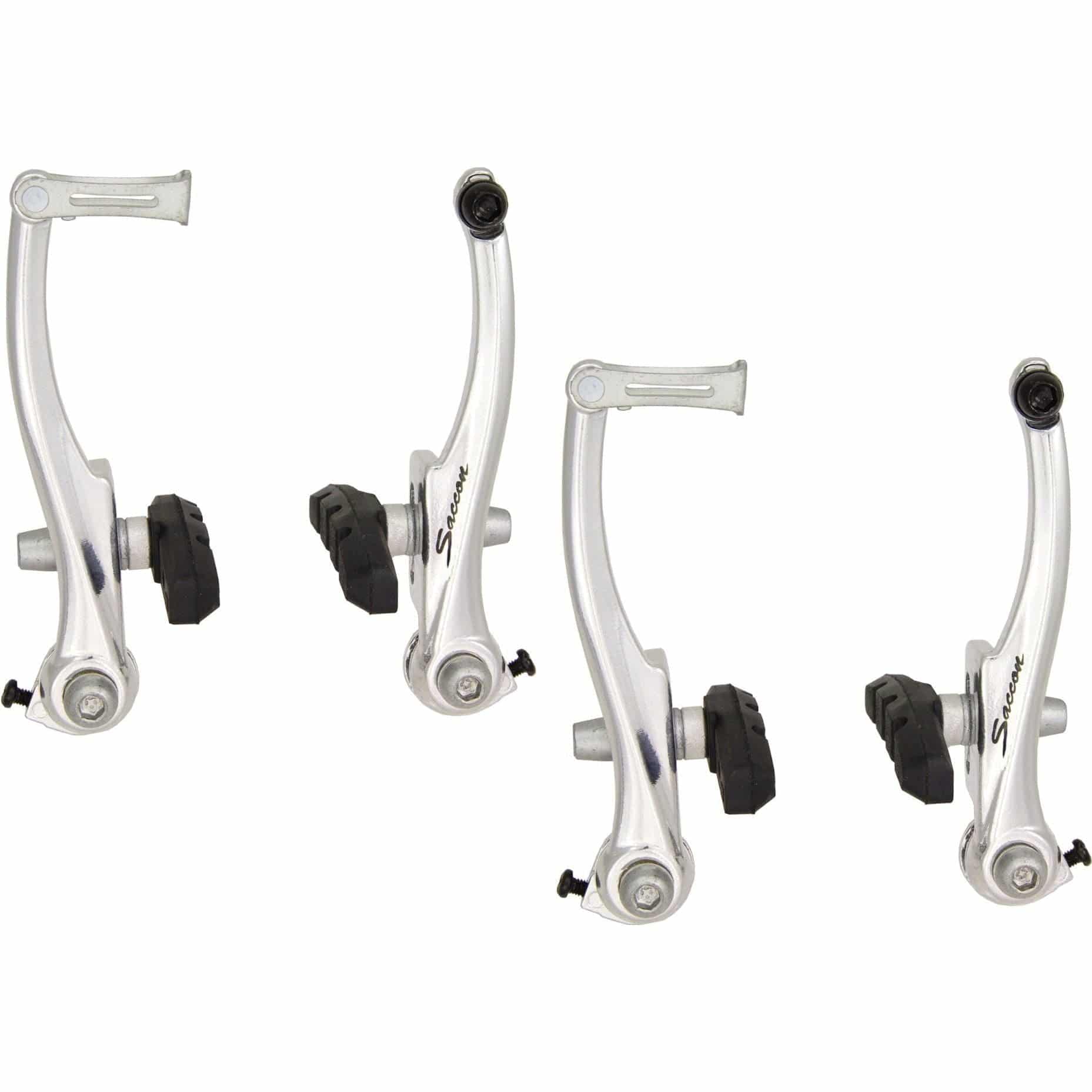 V-Brake Set Saccon Voor En Achter Aluminium - Le Coq Wielerartikelen