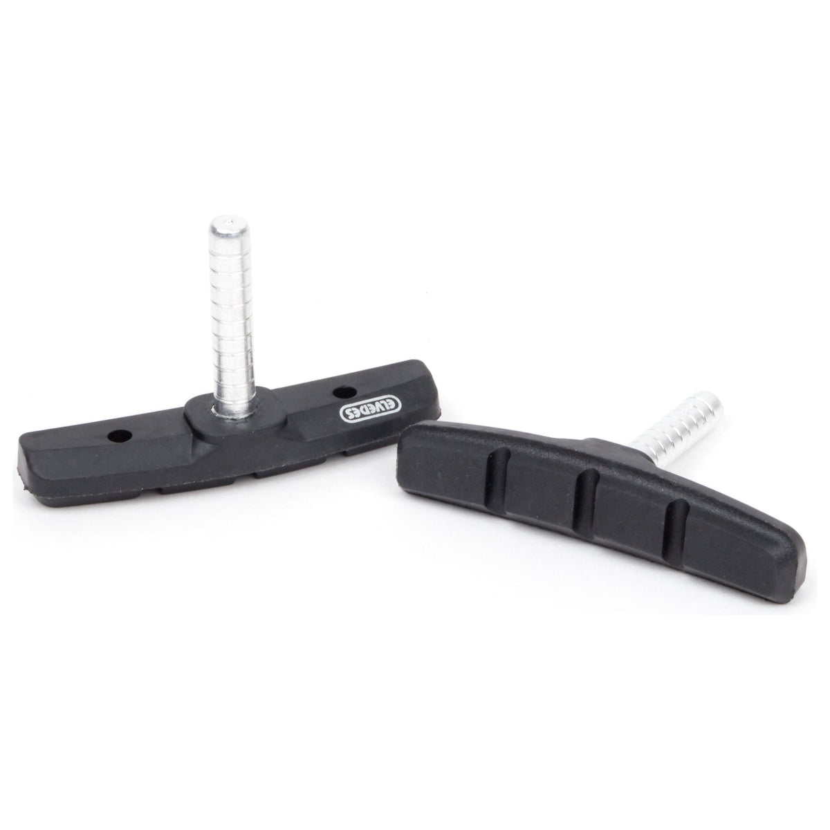 Elvedes V-brake remblokken set 70 mm symmetrisch voor cantilever remmen, op kaart, geschikt voor fietsremmen.