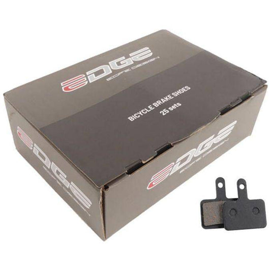 Schijfremblokset Edge - Model Shimano B01S - Semi Metal (Werkplaatsdoos = 30Paar) - Le Coq Wielerartikelen
