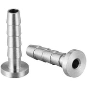 Elvedes leidingnippels voor Shimano SM-BH90 hydraulische leidingen, set van 10, met metalen bevestiging en rubberen afdichting.