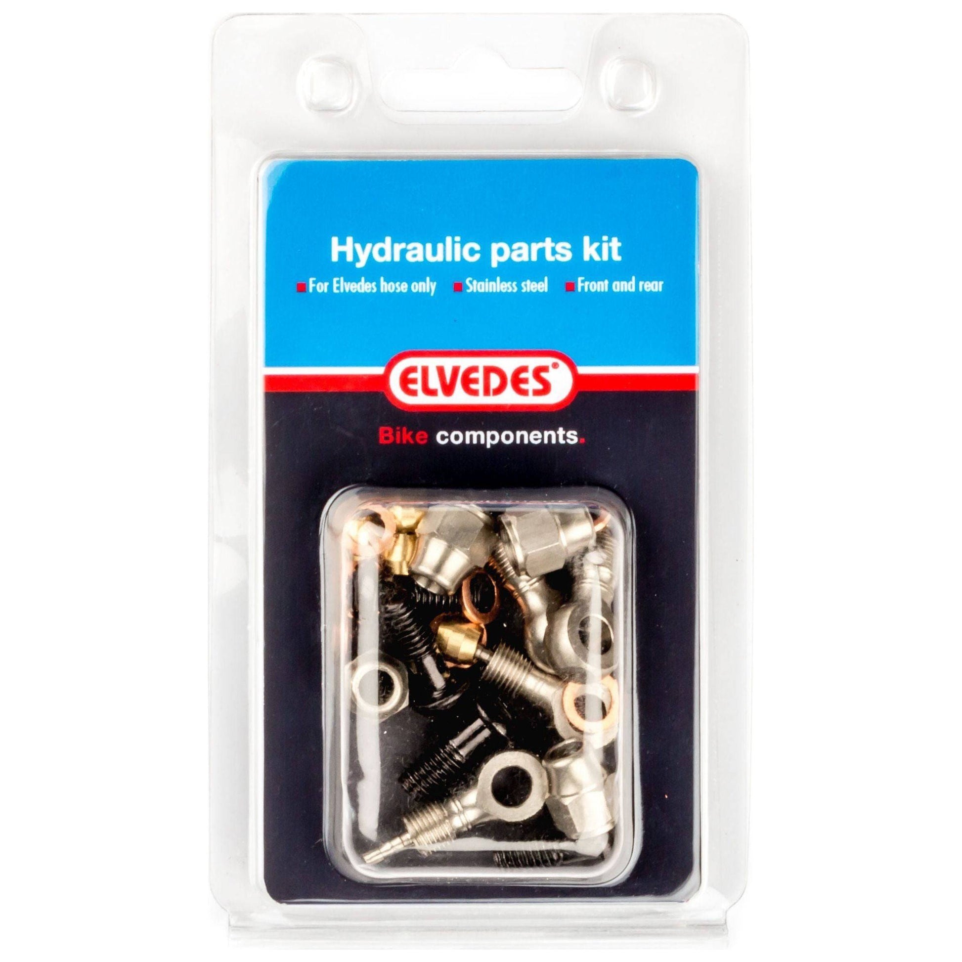 Hydraulische Onderdelen Kit 8 Elvedes M 9 X 1,25 En M6 Rvs Onderdelen Magura Mt2 Voor- En Achterrem (Op Kaart) - Le Coq Wielerartikelen