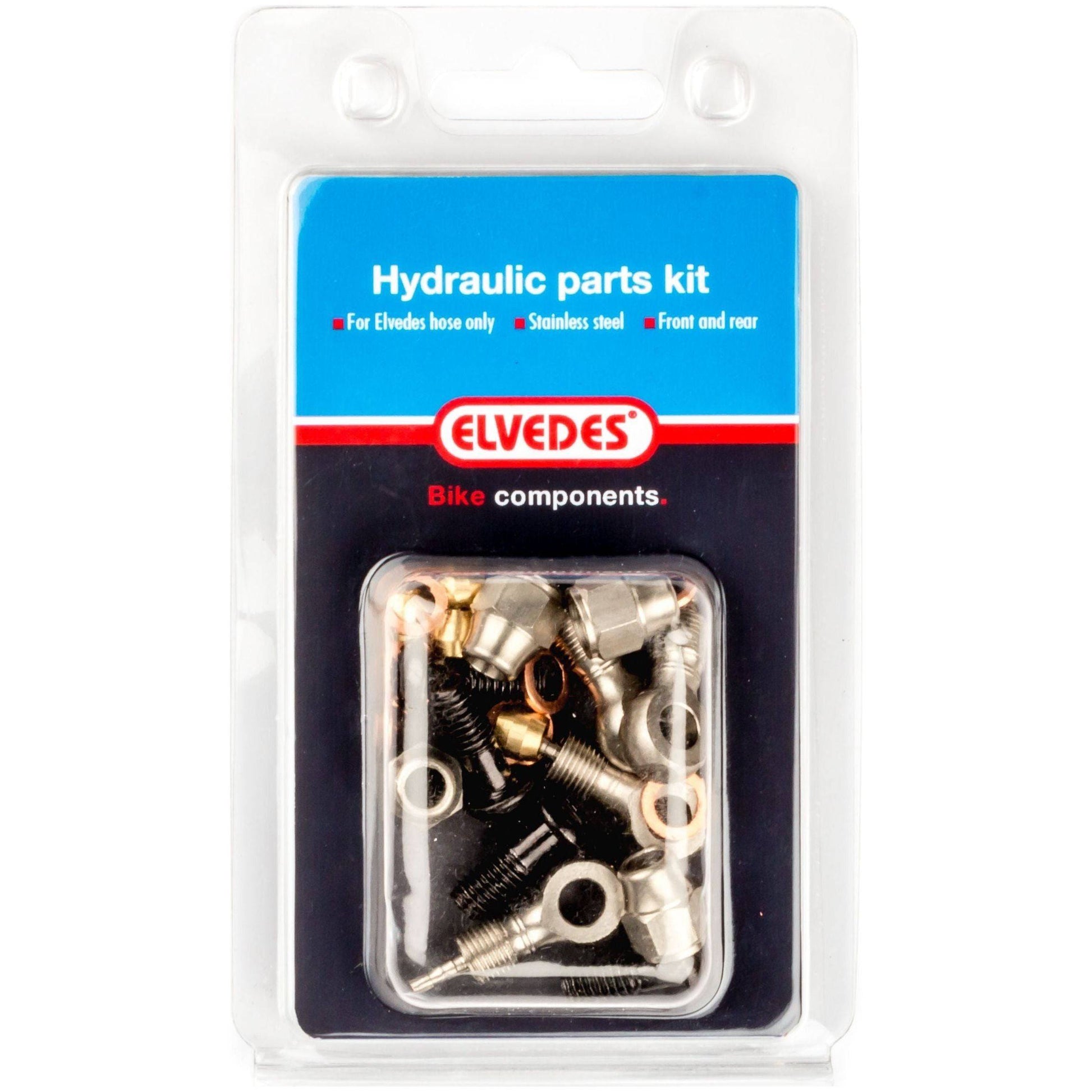 Hydraulische Onderdelen Kit 7 Elvedes M9 X 1,25 Met Banjo Rvs Onderdelen Magura Mt 4/5/5E/6/7/8 Voor- En Achterrem (Op Kaart) - Le Coq Wielerartikelen