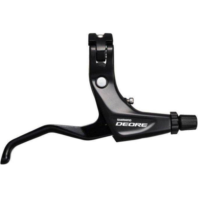 Shimano Deore BL-T610 2-vinger remhendel links, aluminium I-Spec, losse remgreep voor mountainbike of racefiets