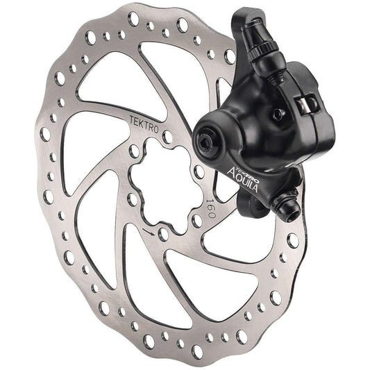 Tektro Schijfremset Mechanisch Md-M500 Voorkant Met 180 Mm Remschijf - Le Coq Wielerartikelen