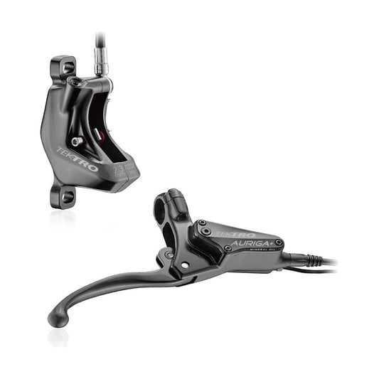 Tektro Hydraulische Schijfremset Hd-E740 Links - 1800 Mm Leiding - Zwart - Le Coq Wielerartikelen