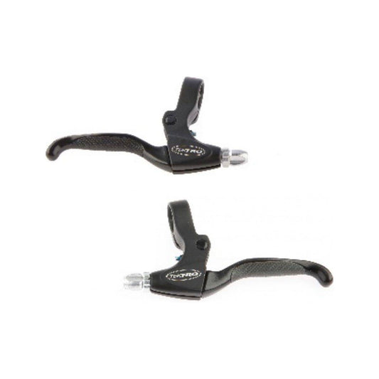 Remhendelpaar Cl530-Rs V-Brake 4 Vingers - Zwart (Bulkverpakking) - Le Coq Wielerartikelen