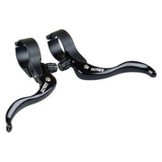 Tektro RL721 cyclocross remhendel, aluminium, losse remgrepen voor 31,8 mm cantilever remmen, zwart, met bedieningsknoppen