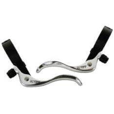 Tektro RL721 cyclocross remhendel van aluminium met cantilever voor Ø31,8 mm stuur, losse remgrepen, zwart.