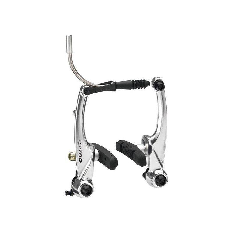 Tektro M530 V-brake aluminium voor racefiets met remblokken, lichte en stevige velgremmen voor optimale remkracht