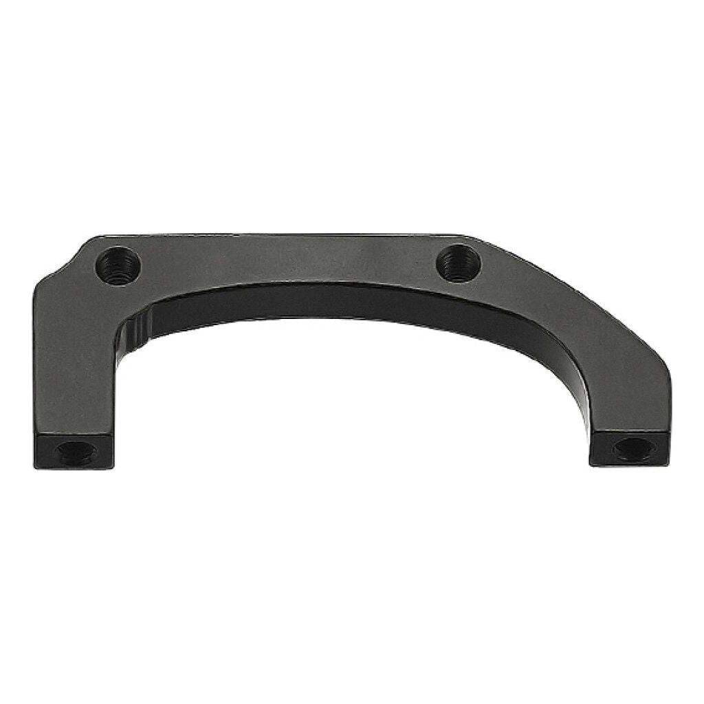 Tektro D2 achter schijfremadapter Ø180 mm voor montage, inclusief bouten, geschikt voor fietssysteem.