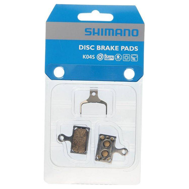 Schijfremblokset Shimano K04S Metal - Le Coq Wielerartikelen