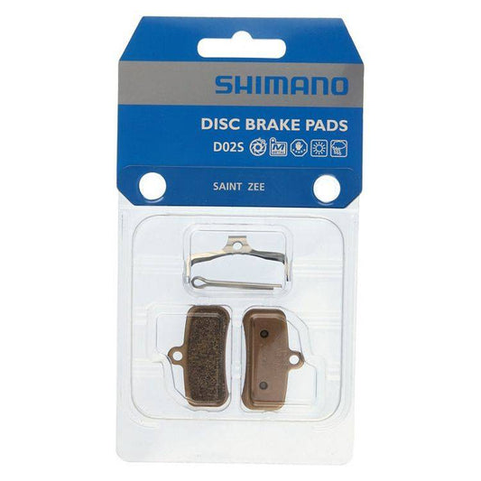 Schijfremblokset Shimano D02S Metal - Le Coq Wielerartikelen