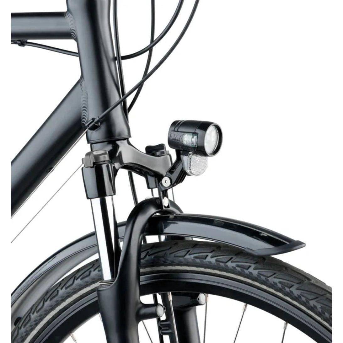 Axa Koplamp Blueline 30 E-bike Led Aan/Uit 6V - Zwart - Le Coq Wielerartikelen