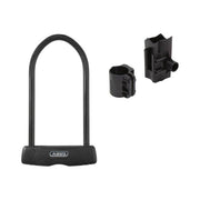 Abus Granit 460 beugelslot met 12 mm U-slot en paraboolbeugel, zijkant van het slot zichtbaar op de afbeelding.