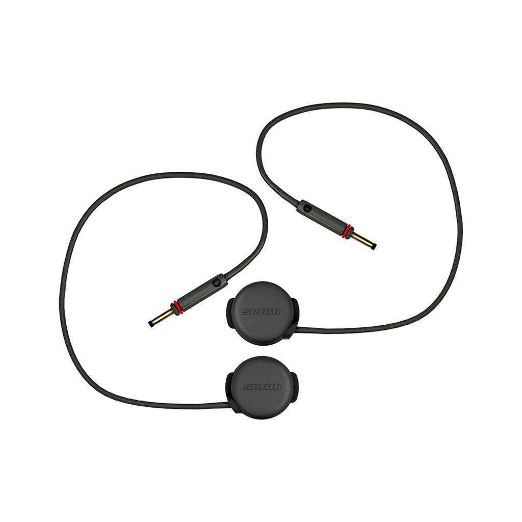 Set van twee Sram Etap 12-speed shifters in zwart, 230 mm verstelset voor fietsversnellingen.