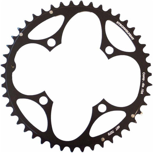 Stronglight Kettingblad Shimano Type Xc Zicral 9V 46T Steek 104 Zwart - Le Coq Wielerartikelen