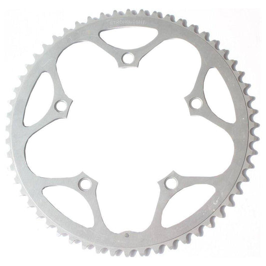Stronglight Kettingblad Shimano/Sram/Fsa Type S Dural 9/10V 50T Steek 130 Zilver - Le Coq Wielerartikelen