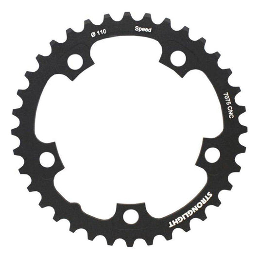 Stronglight Kettingblad Shimano/Sram/Fsa Type S Zicral 9/10V 34T Steek 110 Zwart - Le Coq Wielerartikelen
