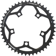 Sterklight 11-speed kettingblad voor Shimano, Sram en FSA, zwart, steek 110 mm, geschikt voor racefietsen.
