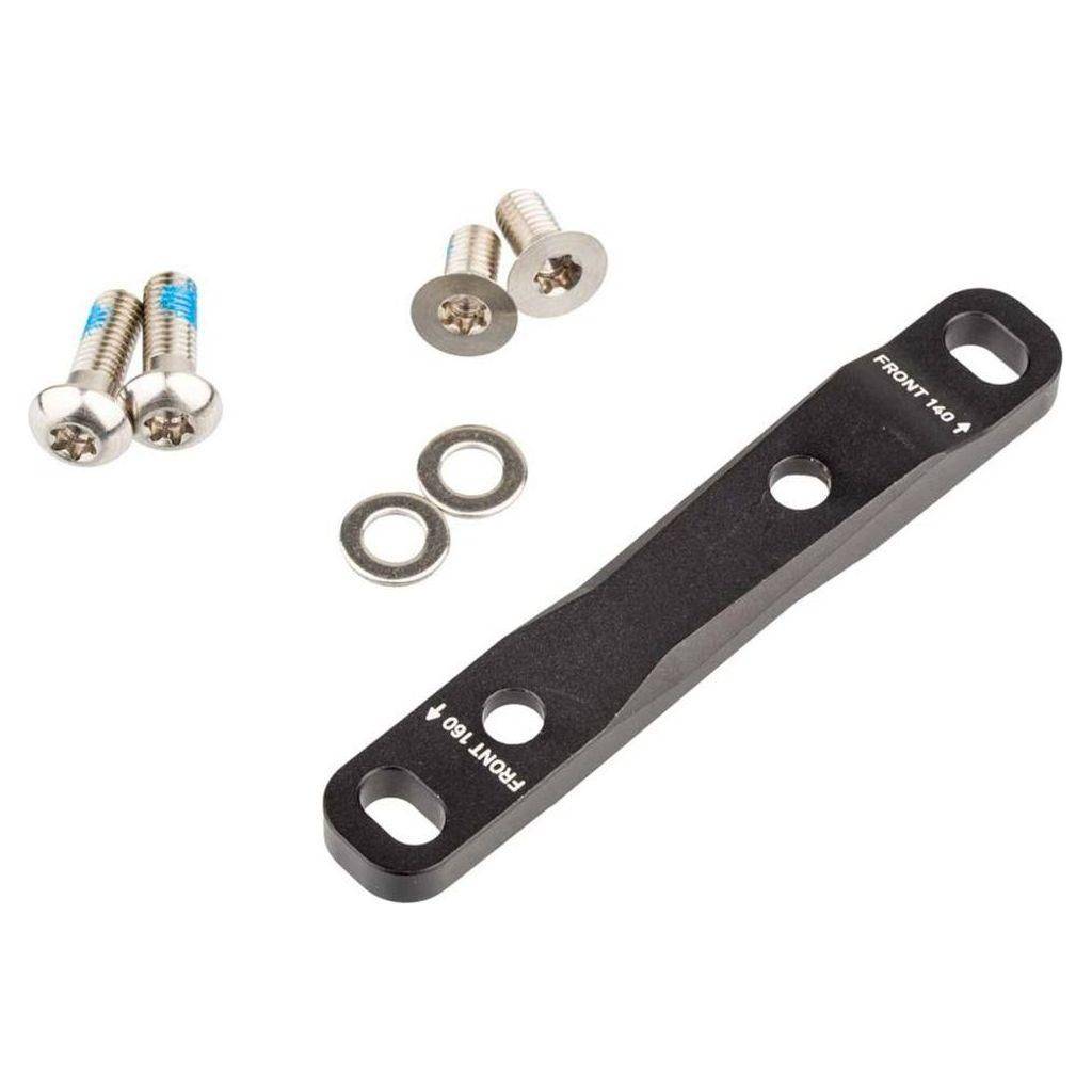 Sram remdapter voor remsysteem, geschikt voor 0F/20F Fm Db, 140mm of 160mm ventilator, zichtbaar op de afbeelding