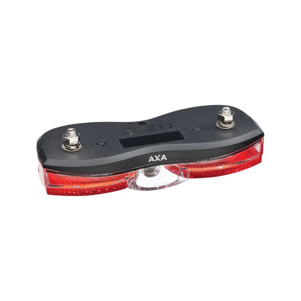 Achterlicht Axa City Led Batterij 80mm Zwart - Le Coq Wielerartikelen