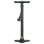 SKS Air X Press 8.0 vloerpomp met manometer voor fietsbanden, robuust ontwerp en duidelijke drukweergave