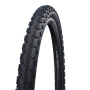 Zwarte Schwalbe Land Cruiser 26" stadsfiets buitenband zonder reflectie, K-Guard bescherming, geschikt voor stadsfietsgebruik