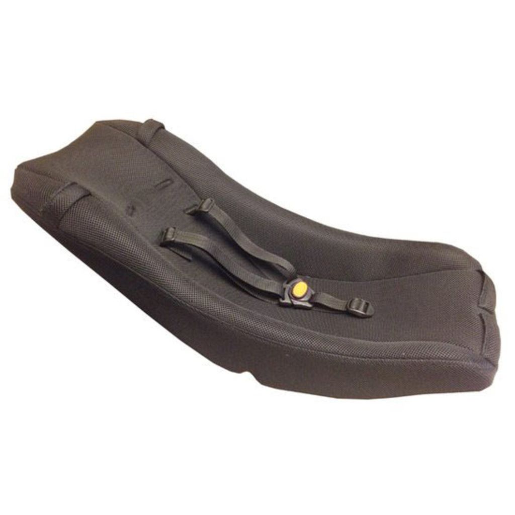 Siège bébé pour votre vélo cargo/remorque vélo Melia Comfort 4S, adapté aux bébés de 0 à 9 mois - Noir