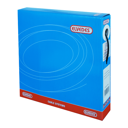 Remleiding Elvedes Kevlar - Zwart (Werkplaatsdoos Van 20 Meter) - Le Coq Wielerartikelen