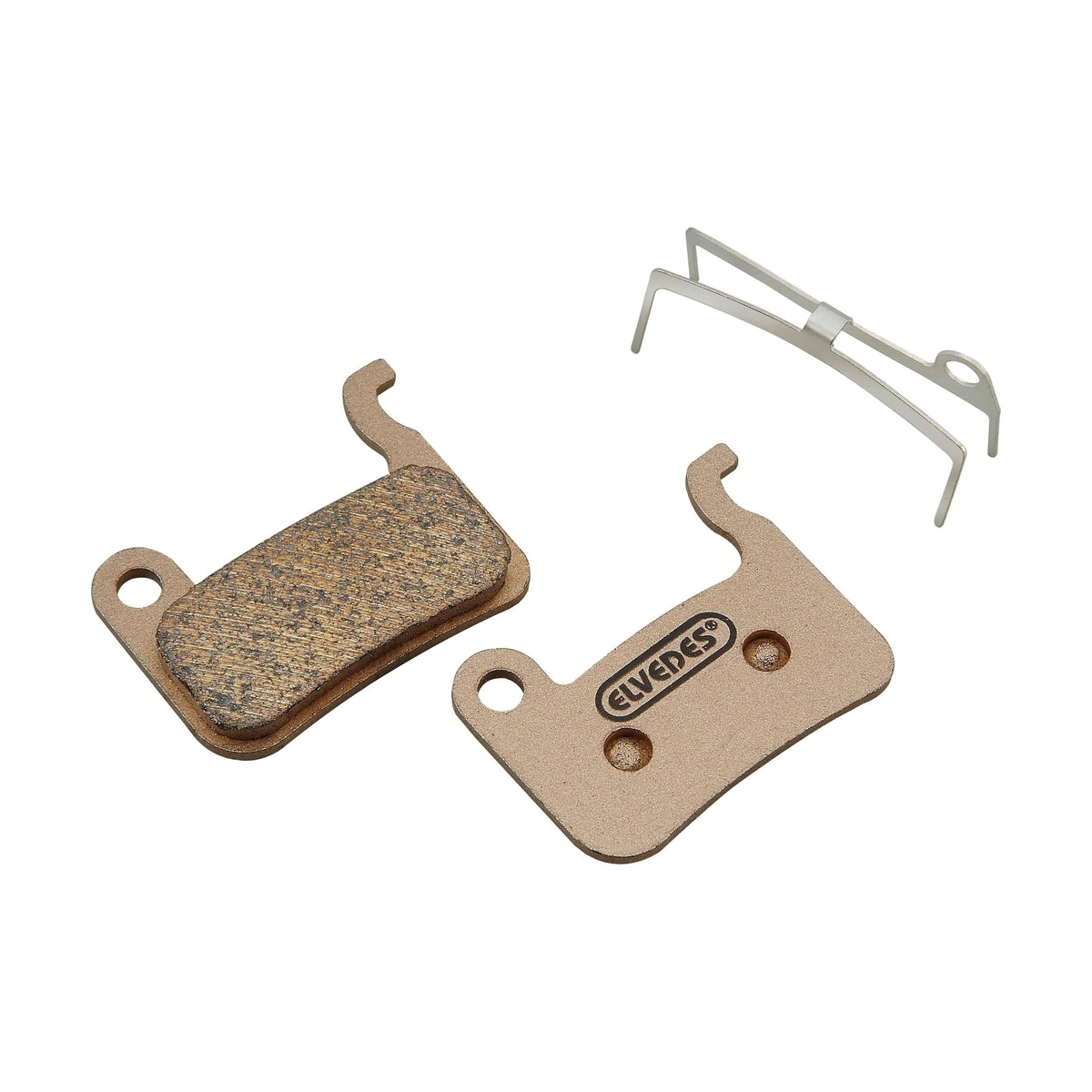 Elvedes schijfremblokset voor Shimano en Trp Dash, gesinterde remblokjes voor betrouwbare remkracht.