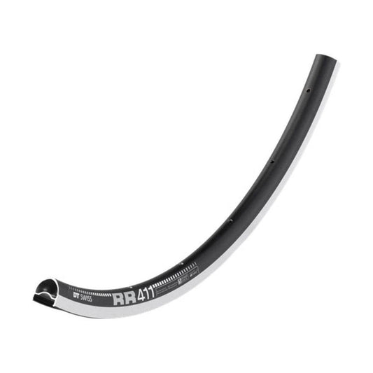 Velg 28" DT Swiss RR411 Symmetric Aluminium 21.5mm 28/14 Gaats Zwart - Le Coq Wielerartikelen