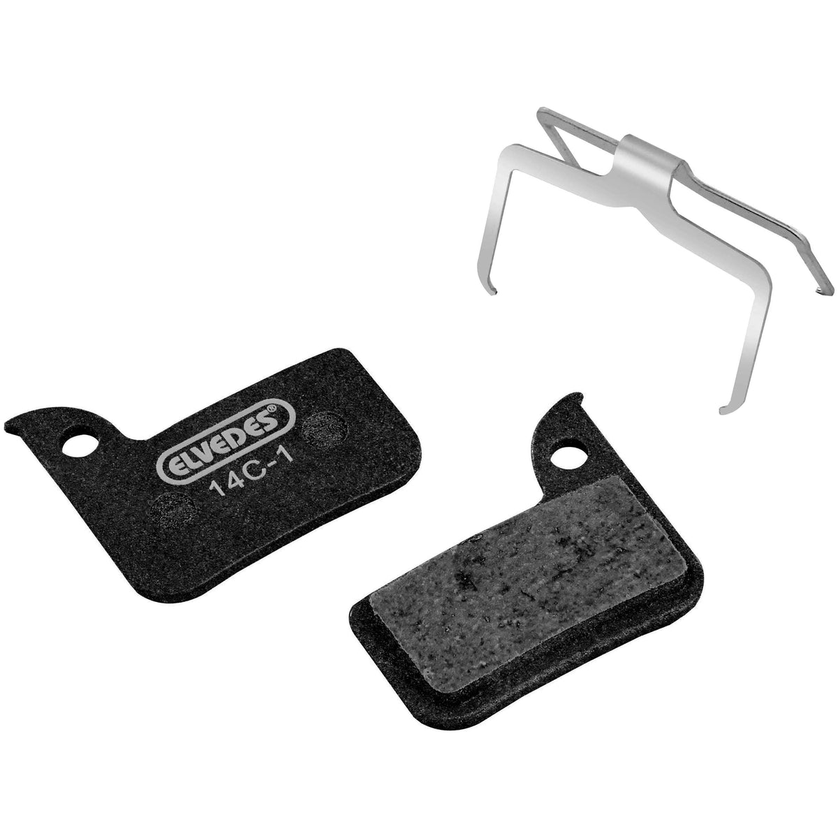 Elvedes metalen schijfremblokjes set voor Sram rood race, geschikt voor betrouwbare remprestaties op de fiets