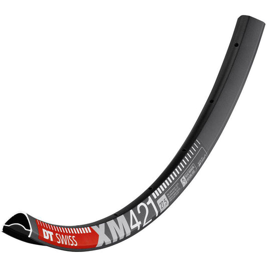 Velg 27.5" DT Swiss XM421 Disc Aluminium 30mm 28/14 Gaats Zwart - Le Coq Wielerartikelen