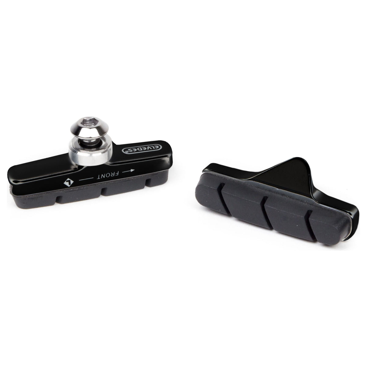 Elvedes velgremblokset van 55 mm met aluminium cartridge voor Campagnolo remmen, geschikt voor racefietsen.