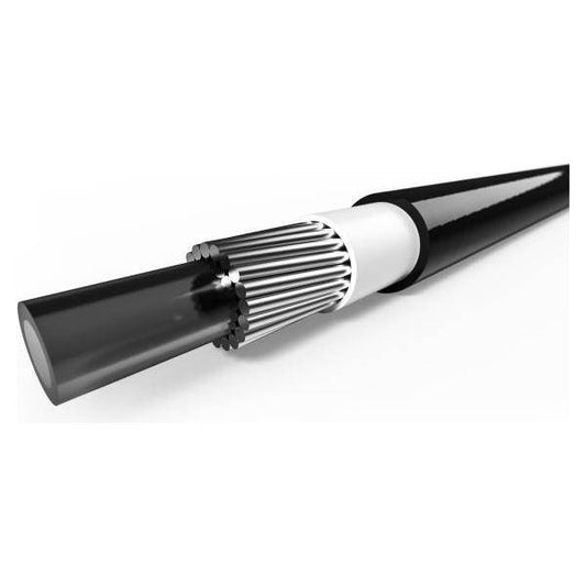 Schakel- / Rembuitenkabel Elvedes Met Voering Ø4,9Mm Ultralicht Gevlochten Zwart - Le Coq Wielerartikelen