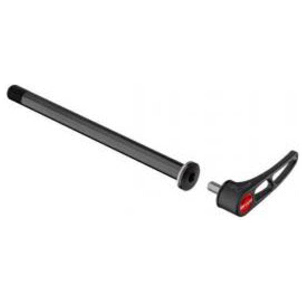 DT Swiss naafd DT RWS Plug In E Thru Road TA 100/12 121, steekassen voor snelle montage en stevige verbinding.