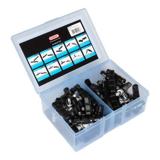 Elvedes V-Brake Remblokset 60 Mm (25 Paar) - Le Coq Wielerartikelen