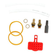 Edge Magura schijfrem ontluchtingsset met 60 ml minerale olie voor remonderhoud, inclusief ontluchtingsgereedschap.