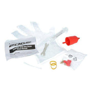 Edge M7 ontluchtingsset voor Shimano remmen met 60 ml minerale olie, inclusief gereedschap voor remsysteem ontluchten.