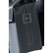 Basil Urban Dry dubbele fietstas 50 liter waterdicht, stevig en waterdicht bagagerek voor fiets aanhanger of achterdrager