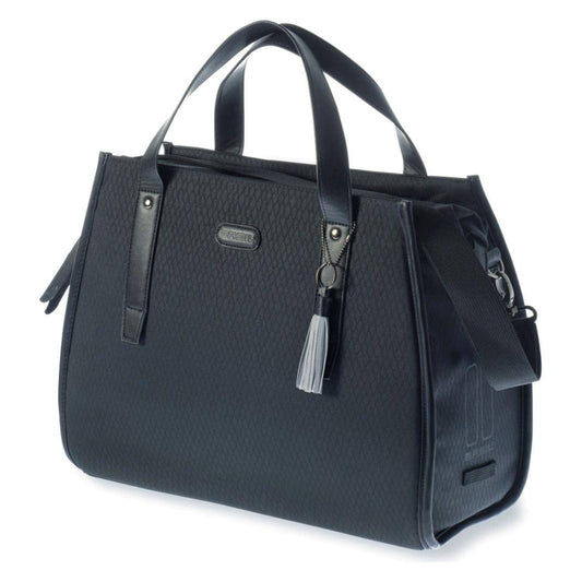Basil Fietstas Noir 17 Liter 41 X 17 X 32 Cm - Middernacht Zwart - Le Coq Wielerartikelen