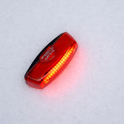 Cateye Rapid X2 Kinetic LED USB achterlicht met 500 lumen, helder licht voor fietsveiligheid, zichtbaar van achteraf.
