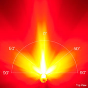 Cateye Rapid X2 Kinetic LED USB achterlicht met 500 lumen, helder rood licht voor fietsveiligheid en zichtbaarheid.